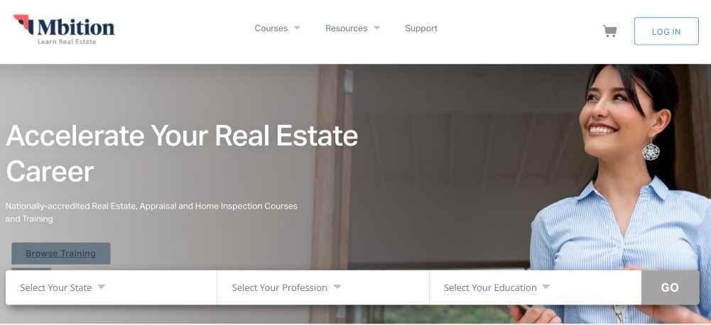 Mbition Online Real Estate License Course 2021