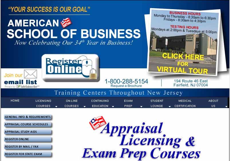 The Best Real Estate Appraisal Courses in New Jersey (2022) American School of Business