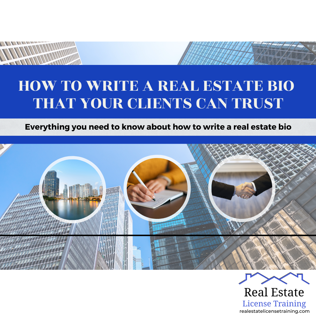 How to Write a Real Estate Bio that Your Clients can Trust