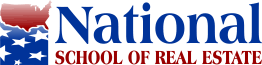 National school of real estate logo
